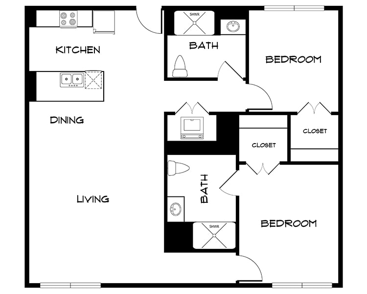 B3HC Floor Plan